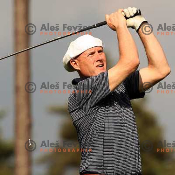 Emil Sarkanj na PRO-AM golf turnirju- Memorial Toneta Krusica v Arboretumu 17.5.2007. Photo by Ales Fevzer 