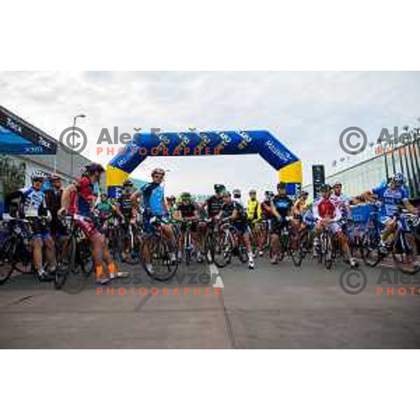 UWCT Final 2014, amateur cycling race in Ljubljana, Slovenia on August 31, 2014