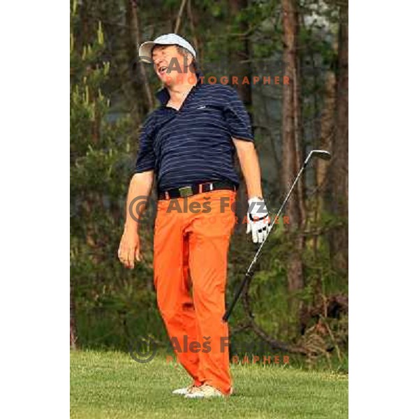 Savo Fratnik na PRO-AM golf turnirju- Memorial Toneta Krusica v Arboretumu 17.5.2007. Photo by Ales Fevzer 