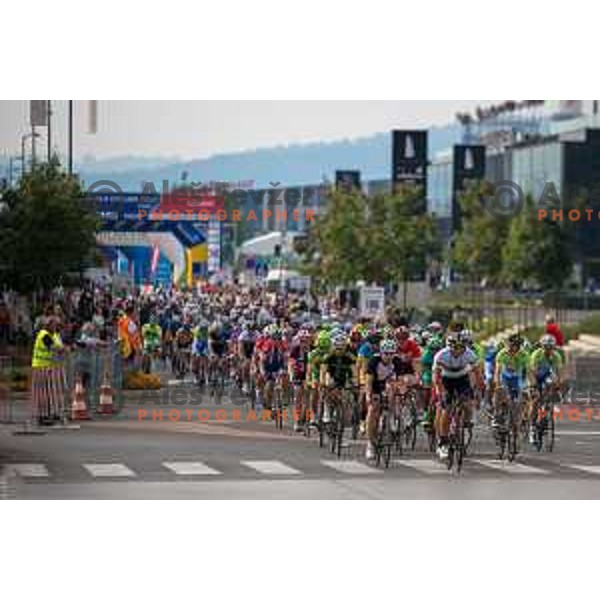 UWCT Final 2014, amateur cycling race in Ljubljana, Slovenia on August 31, 2014