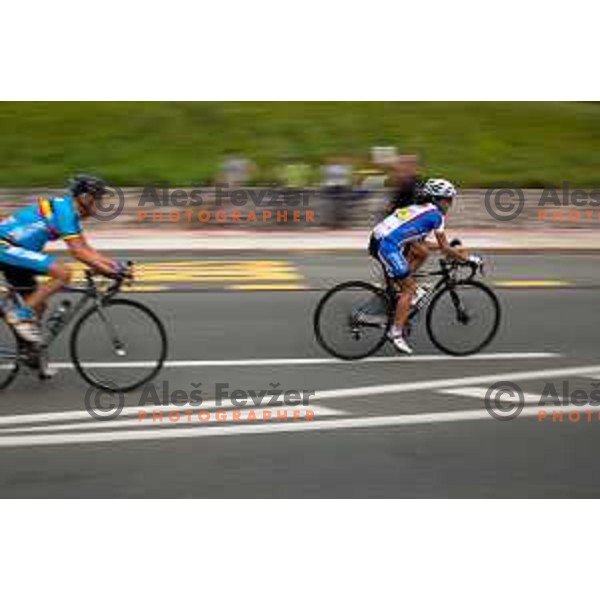 UWCT Final 2014, amateur cycling race in Ljubljana, Slovenia on August 31, 2014
