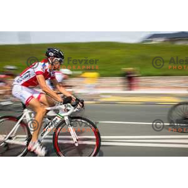 UWCT Final 2014, amateur cycling race in Ljubljana, Slovenia on August 31, 2014