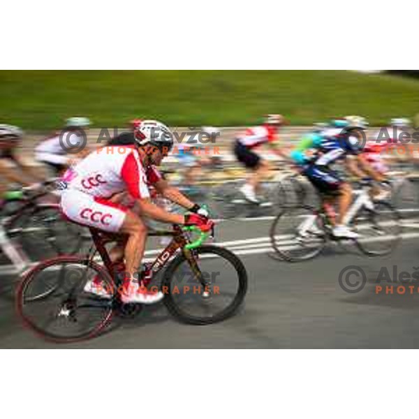 UWCT Final 2014, amateur cycling race in Ljubljana, Slovenia on August 31, 2014