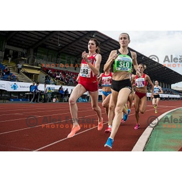 Sonja Roman in action during Balkanation, the Balkan Team Athletics championship, Ljubljana, 20.09.2014
