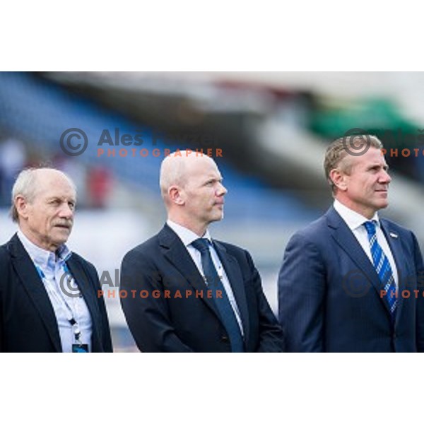 Hans Jorgen Wurz, Gregor Bencina, Sergey Bubka in action during Balkanation, the Balkan Team Athletics championship, Ljubljana, 20.09.2014