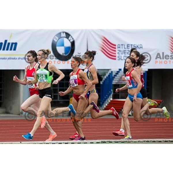Sonja Roman in action during Balkanation, the Balkan Team Athletics championship, Ljubljana, 20.09.2014