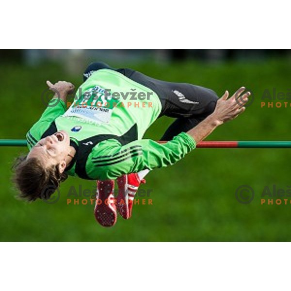 Rozle Prezelj in action during Balkanation, the Balkan Team Athletics championship, Ljubljana, 20.09.2014
