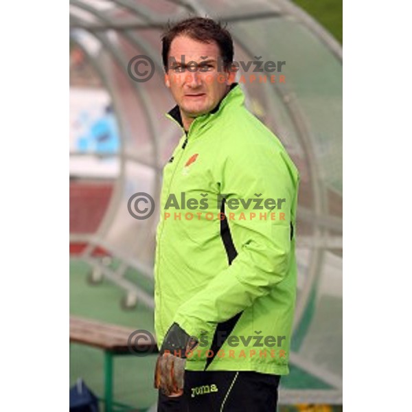 Primoz Kozmus of Slovenia in action during Balkanation, the Balkan Team Athletics championship at ZAK Stadium, Ljubljana, Slovenia on September 20, 2014