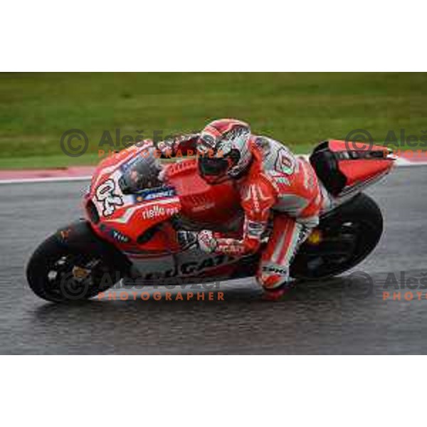 Moto GP race in Misano at Gran Prix di San Marino, Italy on September 14, 2014