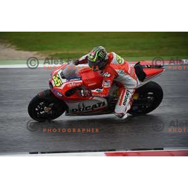 Moto GP race in Misano at Gran Prix di San Marino, Italy on September 14, 2014