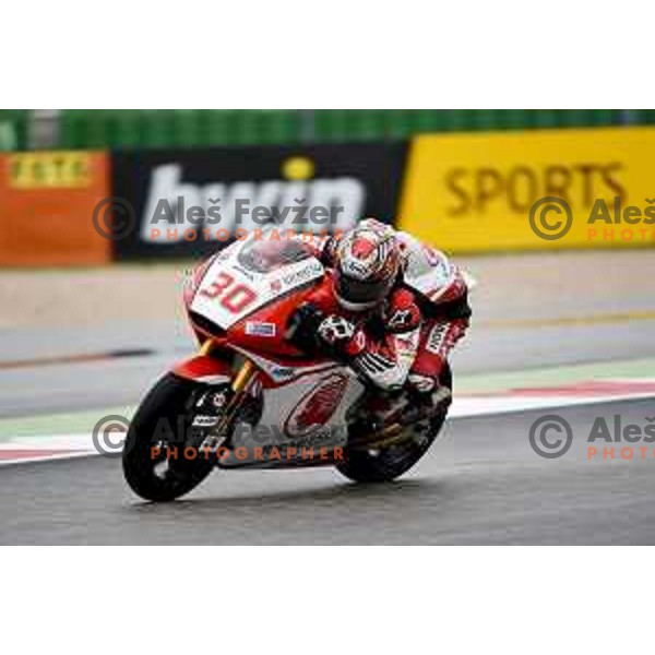 Moto GP race in Misano at Gran Prix di San Marino, Italy on September 14, 2014
