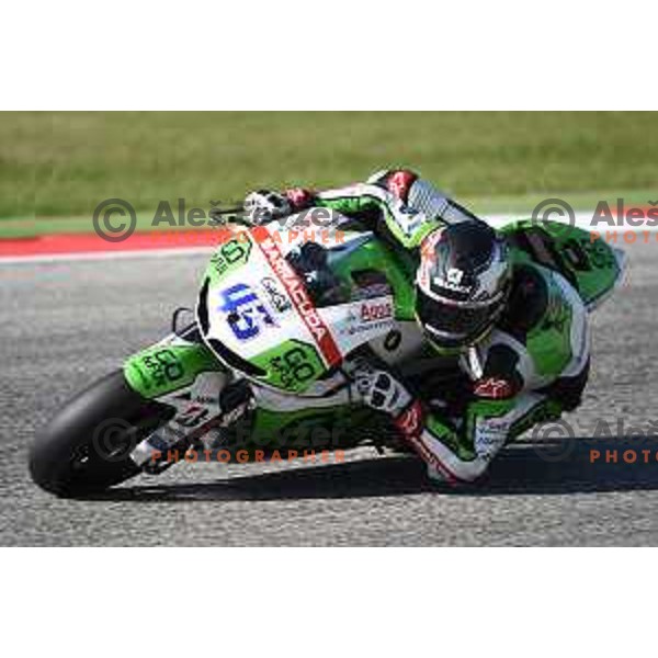 Moto GP race in Misano at Gran Prix di San Marino, Italy on September 14, 2014