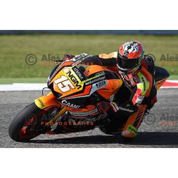 Moto GP race in Misano at Gran Prix di San Marino, Italy on September 14, 2014