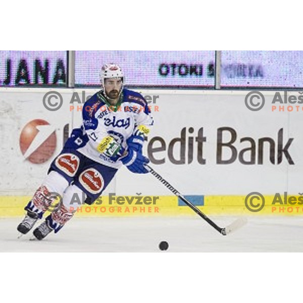 During ice hockey match of 5th round of EBEL League in Season 2014/15 between HDD Telemach Olimpija and EC VSV, played in Tivoli Hall, Ljubljana, Slovenia, on September 26, 2014