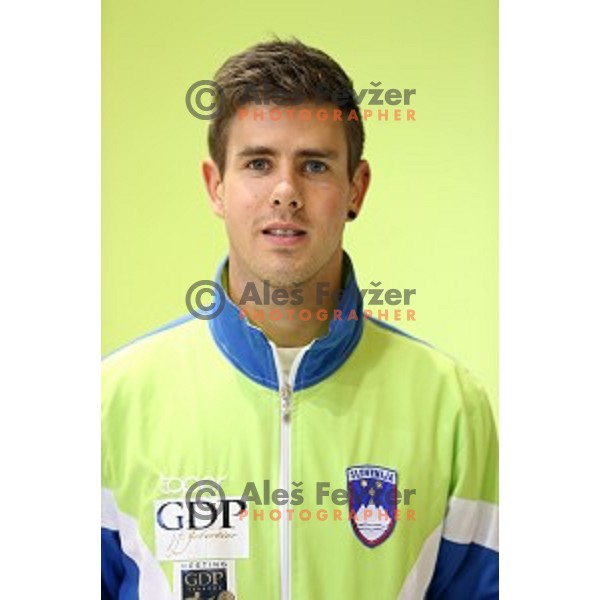 Ales Borcnik of Slovenia in action during 11th European Championships in bowles, Koper, Slovenia on October 2, 2014