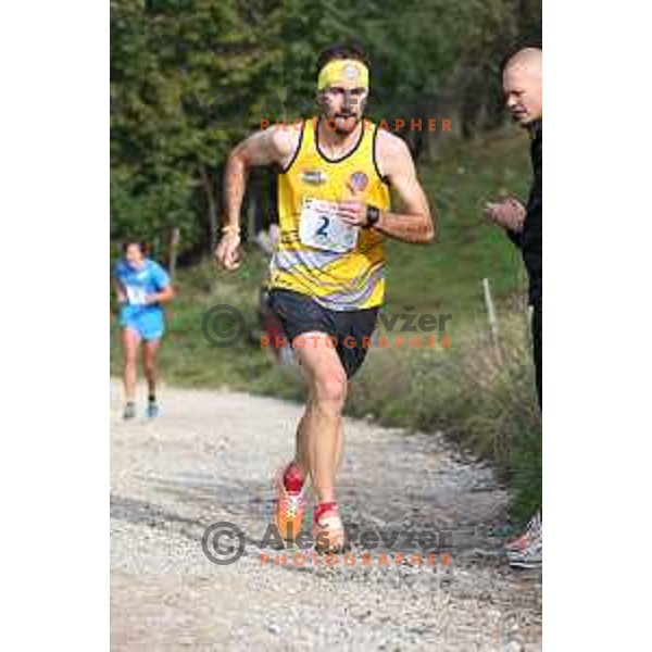 Mitja Kosovelj of Slovenia during 35. Smarna Gora race- WMRA Grand Prix Final, Ljubljana, Slovenia on Oktober 4, 2014 