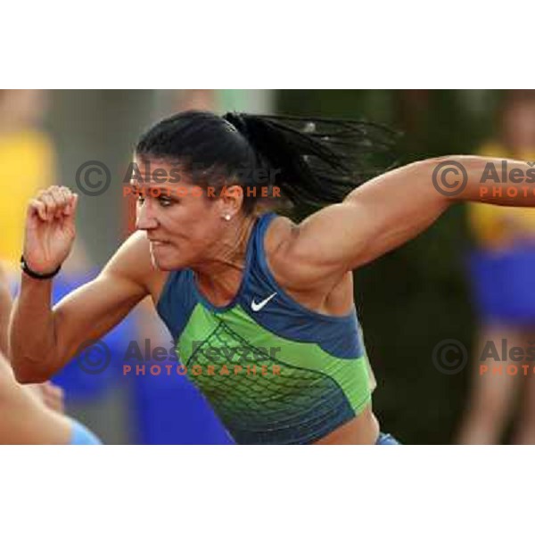 Radmila Vukmirovic at Grand prix AZS athletic miting in Ljubljana 3.6.2007. Photo by Ales Fevzer 
