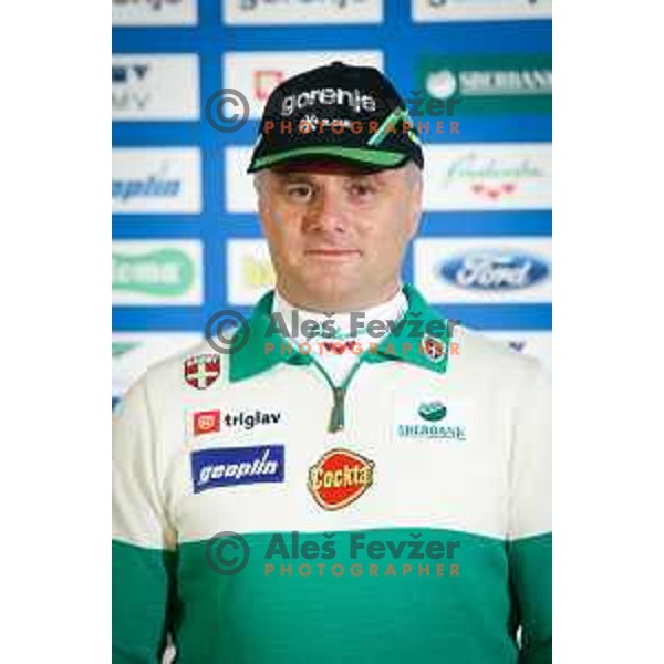 Marko Gracer during media day of Ski Association Slovenia for season 2014-15, Sora pro medvodah on October 20, 2014