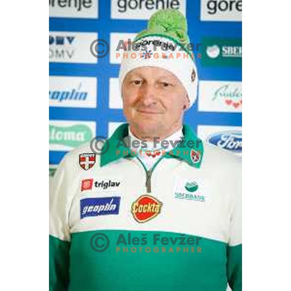 Joze Bercic during media day of Ski Association Slovenia for season 2014-15, Sora pro medvodah on October 20, 2014