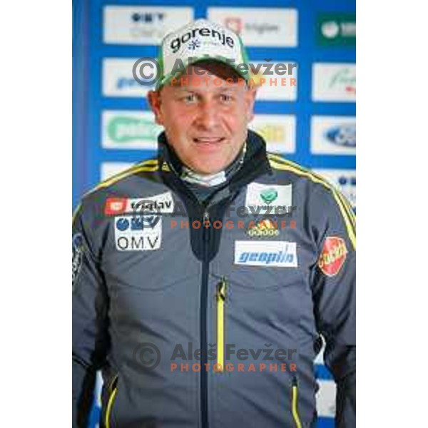 Goran Janus during media day of Ski Association Slovenia for season 2014-15, Sora pro medvodah on October 20, 2014