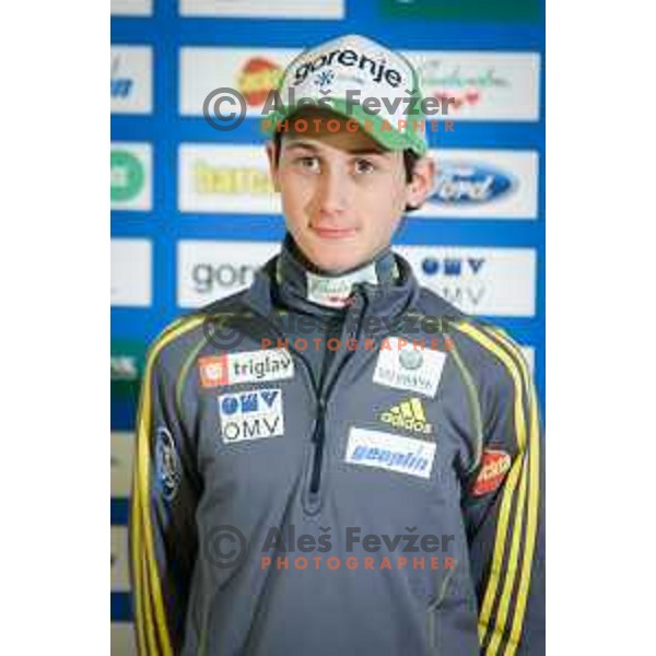 Cene Prevc during media day of Ski Association Slovenia for season 2014-15, Sora pro medvodah on October 20, 2014