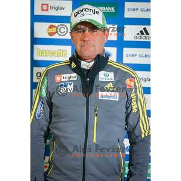 Stane Baloh during media day of Ski Association Slovenia for season 2014-15, Sora pro medvodah on October 20, 2014