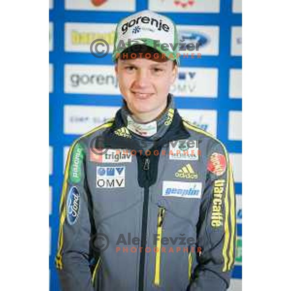 Ema Klinec during media day of Ski Association Slovenia for season 2014-15, Sora pro medvodah on October 20, 2014