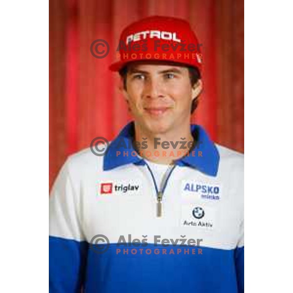 Zan Kosir during media day of Ski Association Slovenia for season 2014-15, Sora pro medvodah on October 20, 2014