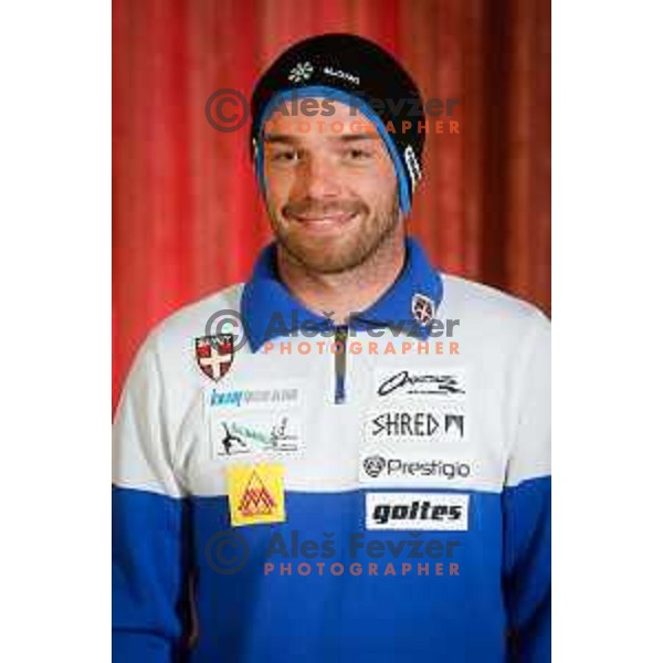 Jure Hafner during media day of Ski Association Slovenia for season 2014-15, Sora pro medvodah on October 20, 2014