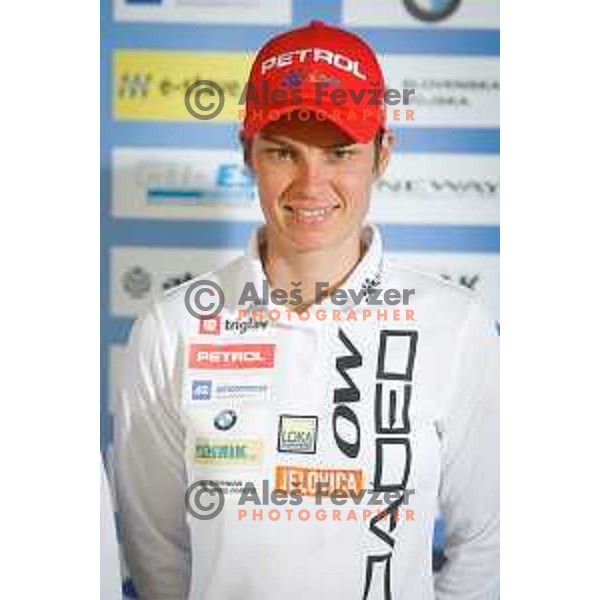 Teja Gregorin during media day of Ski Association Slovenia for season 2014-15, Sora pri Medvodah on October 20, 2014