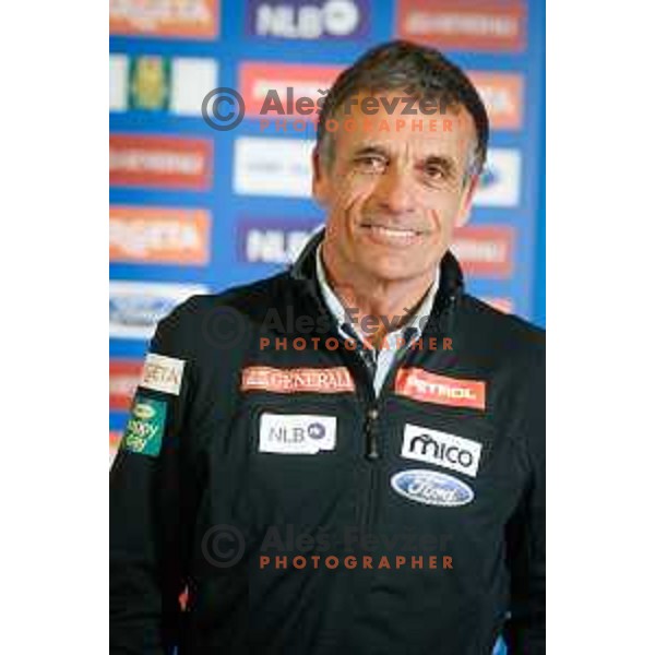 Vlado Makuc during media day of Ski Association Slovenia for season 2014-15, Sora pri Medvodah on October 20, 2014