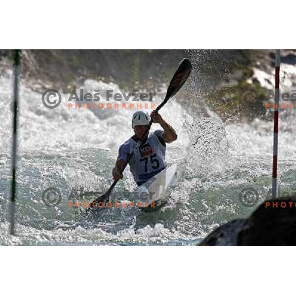 Gregor Laznik at Kayak and Canoe race Slovenian Open in Ljubljana 3.6.2007. Photo by Ales Fevzer 