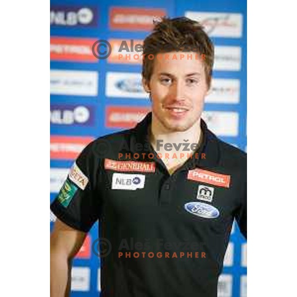 Matic Skube during media day of Ski Association Slovenia for season 2014-15, Sora pri Medvodah on October 20, 2014