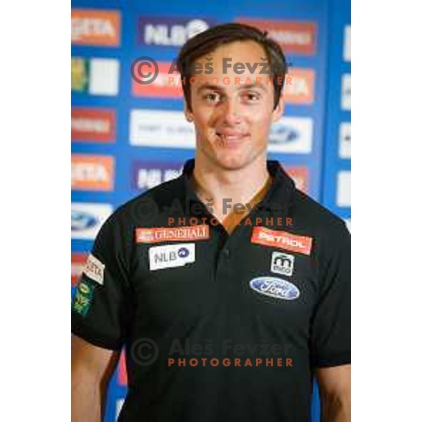 Rok Perko during media day of Ski Association Slovenia for season 2014-15, Sora pri Medvodah on October 20, 2014