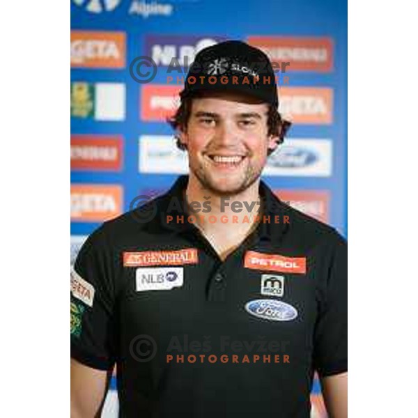 Bostjan Kline during media day of Ski Association Slovenia for season 2014-15, Sora pri Medvodah on October 20, 2014