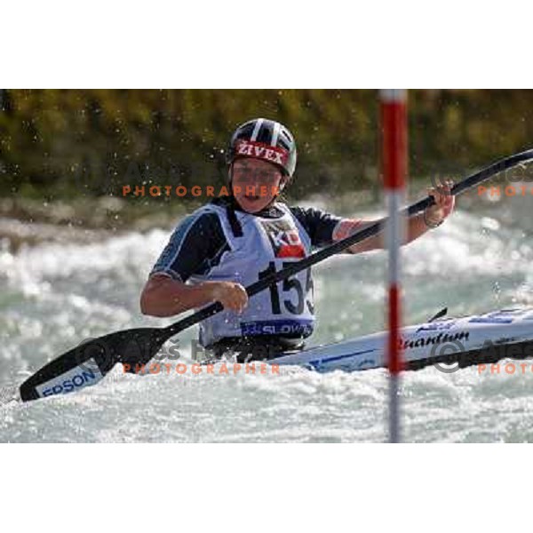 Nina Mozetic at Kayak and Canoe race Slovenian Open in Ljubljana 3.6.2007. Photo by Ales Fevzer 