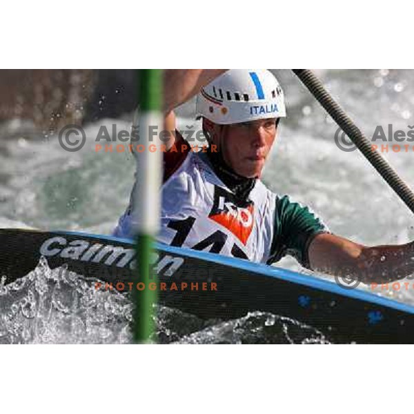 Angela Prendin (ITA) at Kayak and Canoe race Slovenian Open in Ljubljana 3.6.2007. Photo by Ales Fevzer 