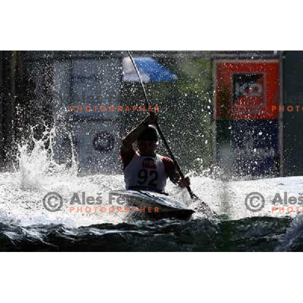 Uros Kodelja at Kayak and Canoe race Slovenian Open in Ljubljana 3.6.2007. Photo by Ales Fevzer 