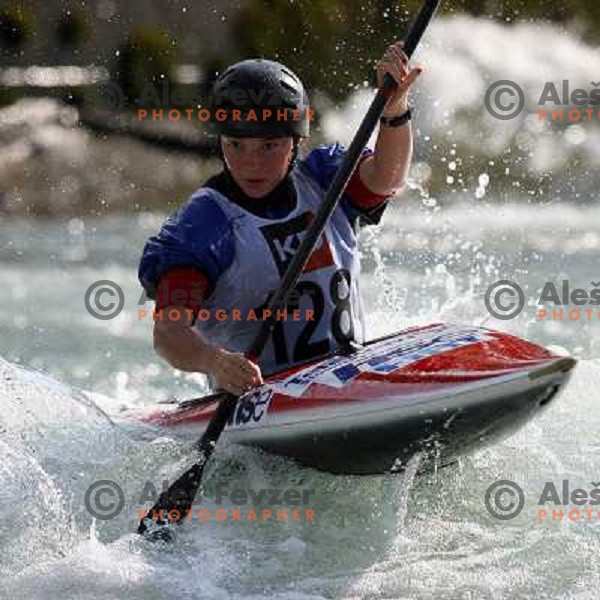 Eva Tercelj at Kayak and Canoe race Slovenian Open in Ljubljana 3.6.2007. Photo by Ales Fevzer 