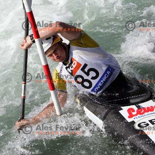 Jens Ewald (GER) at Kayak and Canoe race Slovenian Open in Ljubljana 3.6.2007. Photo by Ales Fevzer 