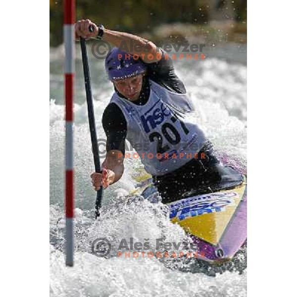 Jost Zakrajsek at Kayak and Canoe race Slovenian Open in Ljubljana 3.6.2007. Photo by Ales Fevzer 