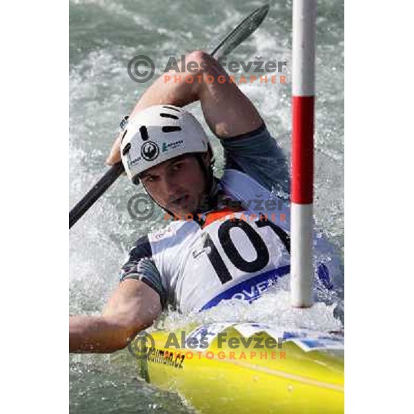 Peter Kauzer at Kayak and Canoe race Slovenian Open in Ljubljana 3.6.2007. Photo by Ales Fevzer 