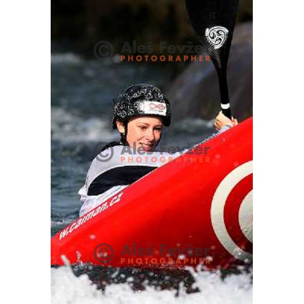 Ursa Kragelj at Kayak and Canoe race Slovenian Open in Ljubljana 3.6.2007. Photo by Ales Fevzer 