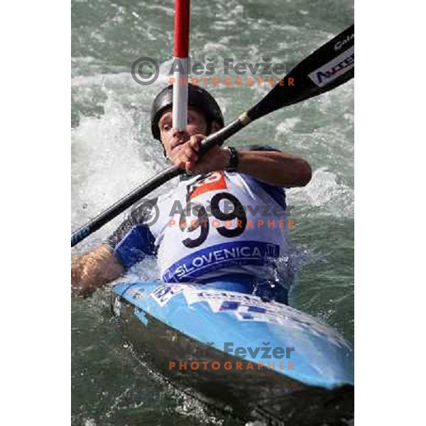 Dejan Kralj at Kayak and Canoe race Slovenian Open in Ljubljana 3.6.2007. Photo by Ales Fevzer 