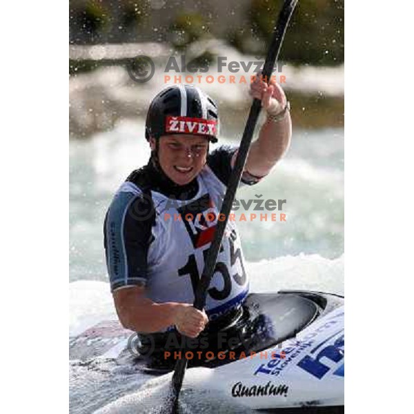 Nina Mozetic at Kayak and Canoe race Slovenian Open in Ljubljana 3.6.2007. Photo by Ales Fevzer 