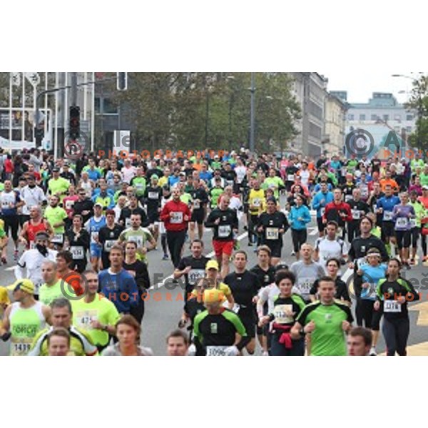 19. Volkswagen Ljubljana Marathon in Ljubljana, Slovenia on October 26, 2014