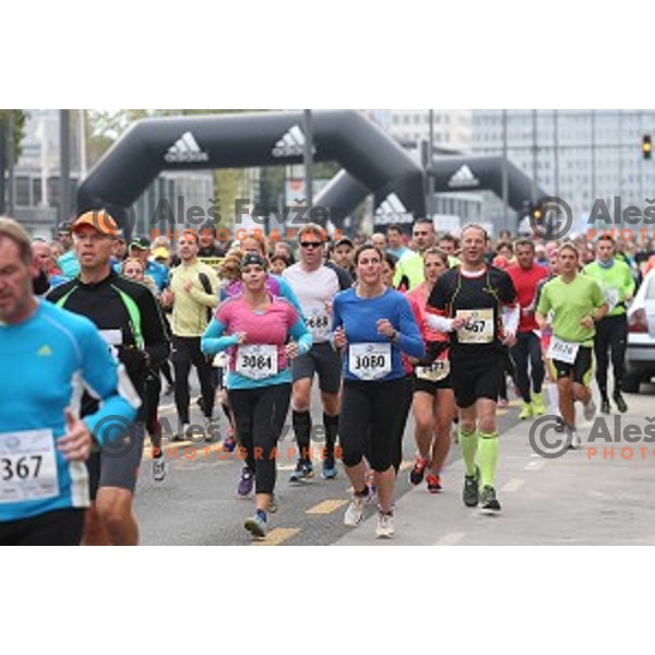 19. Volkswagen Ljubljana Marathon in Ljubljana, Slovenia on October 26, 2014