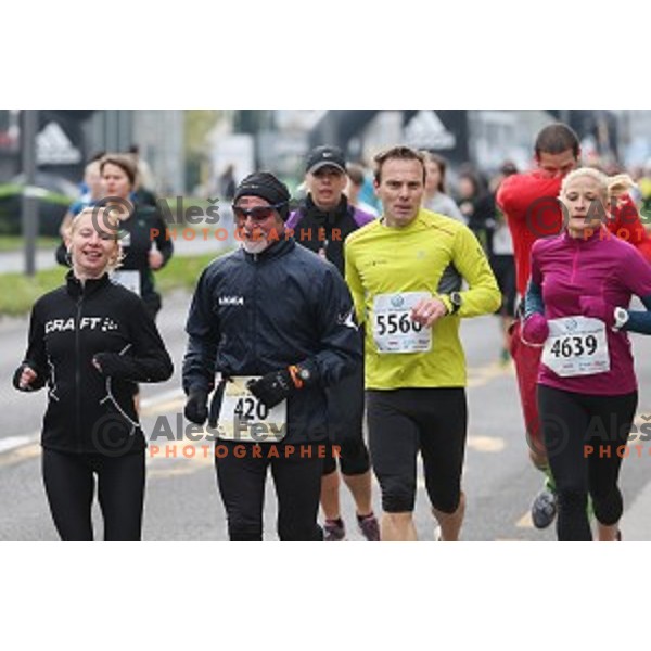 19. Volkswagen Ljubljana Marathon in Ljubljana, Slovenia on October 26, 2014