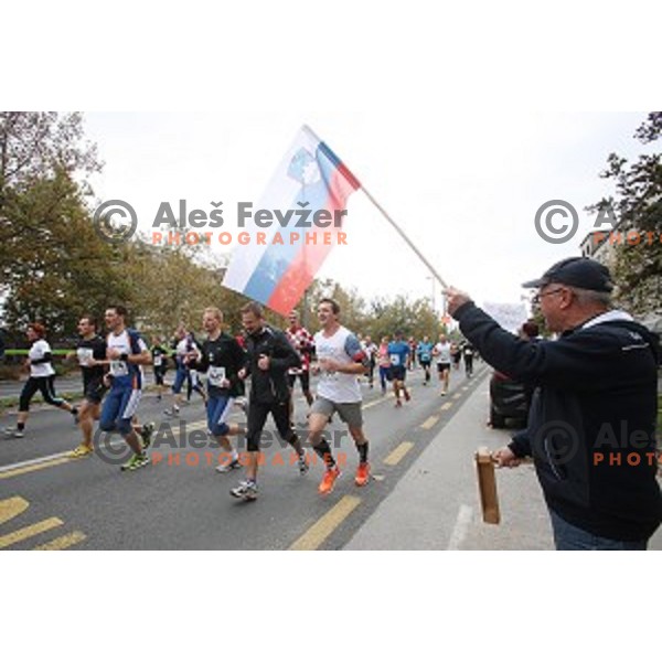 19. Volkswagen Ljubljana Marathon in Ljubljana, Slovenia on October 26, 2014