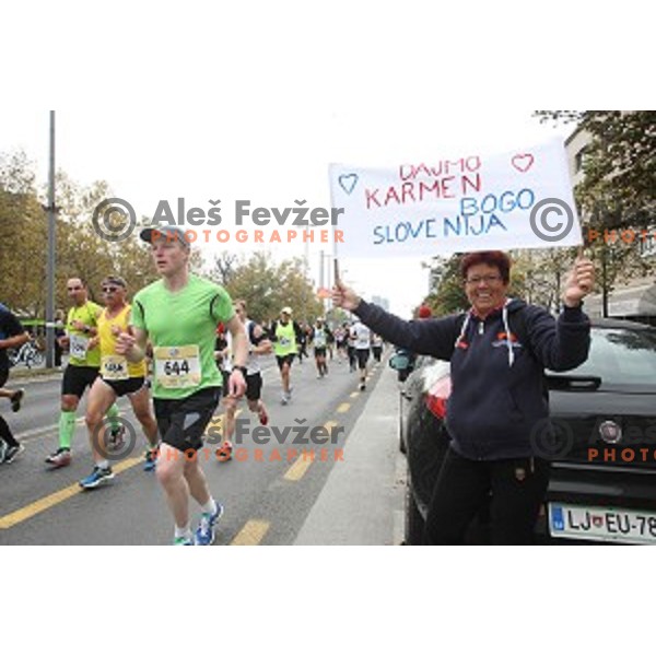 19. Volkswagen Ljubljana Marathon in Ljubljana, Slovenia on October 26, 2014